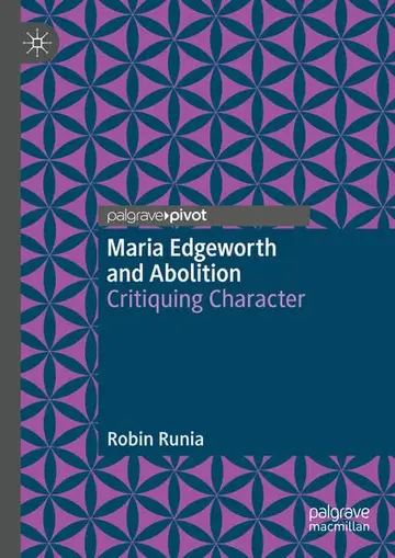 Cover of Maria Edgeworth and Abolition