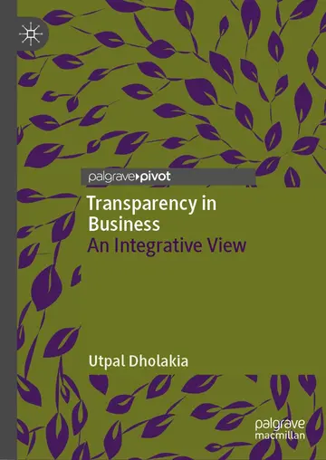 Cover of Transparency in Business