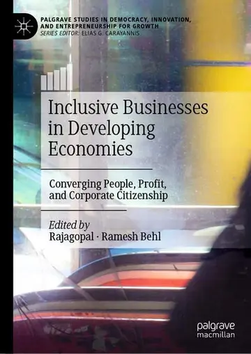 Cover of Inclusive Businesses in Developing Economies