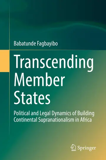 Cover of Transcending Member States