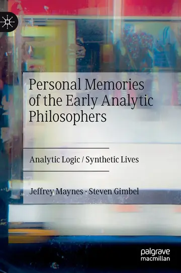 Cover of Personal Memories of the Early Analytic Philosophers