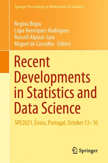Cover of Recent Developments in Statistics and Data Science