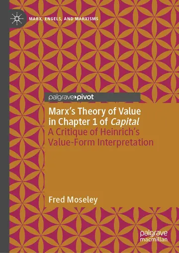 Cover of Marx’s Theory of Value in Chapter 1 of Capital
