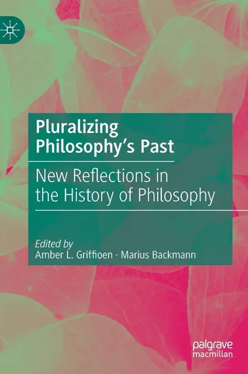 Cover of Pluralizing Philosophy’s Past