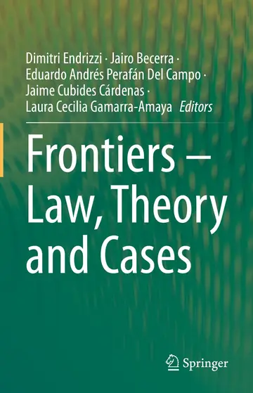 Cover of Frontiers – Law, Theory and Cases