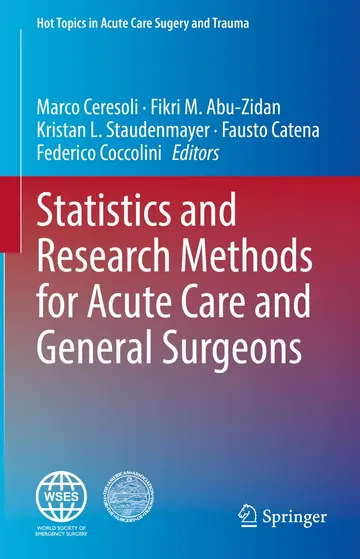 Cover of Statistics and Research Methods for Acute Care and General Surgeons