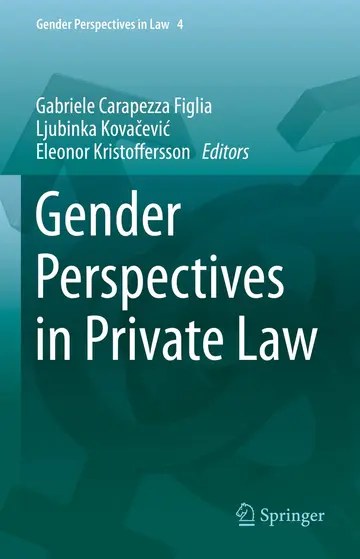 Cover of Gender Perspectives in Private Law