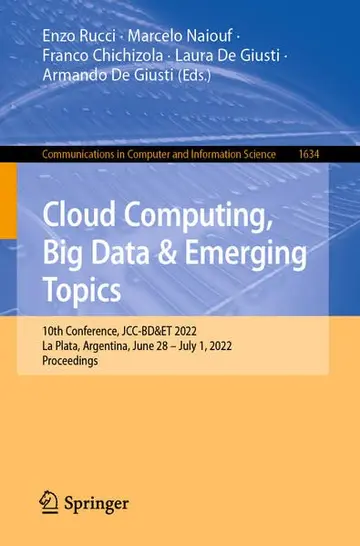 Cover of Cloud Computing, Big Data & Emerging Topics