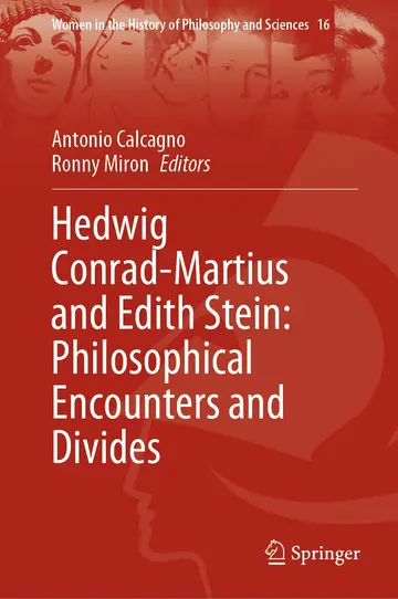 Cover of Hedwig Conrad-Martius and Edith Stein