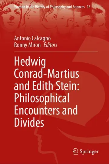 Cover of Hedwig Conrad-Martius and Edith Stein