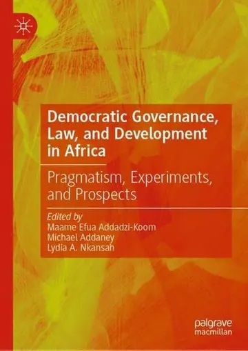 Cover of Democratic Governance, Law, and Development in Africa