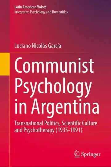 Cover of Communist Psychology in Argentina