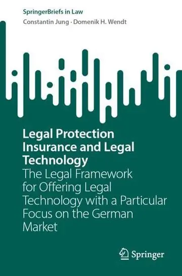 Cover of Legal Protection Insurance and Legal Technology