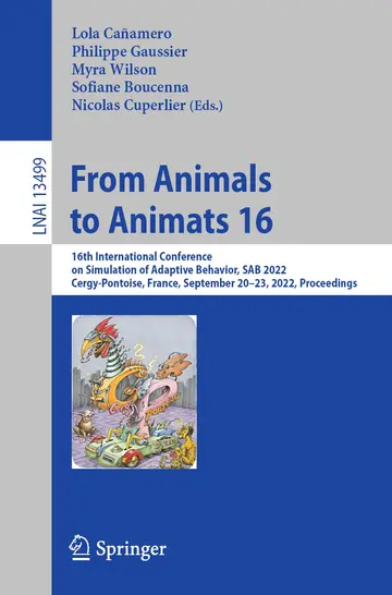 Cover of From Animals to Animats 16