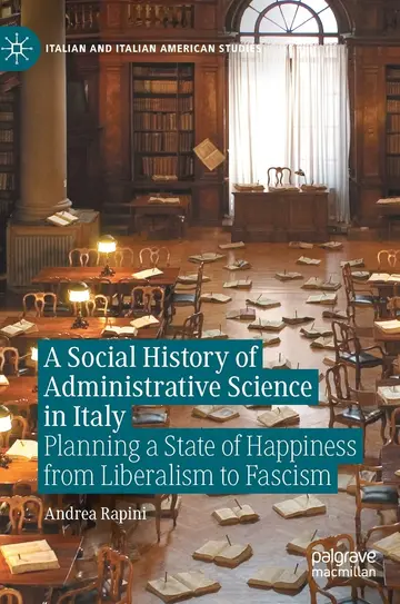 Cover of A Social History of Administrative Science in Italy