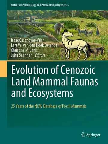 Cover of Evolution of Cenozoic Land Mammal Faunas and Ecosystems