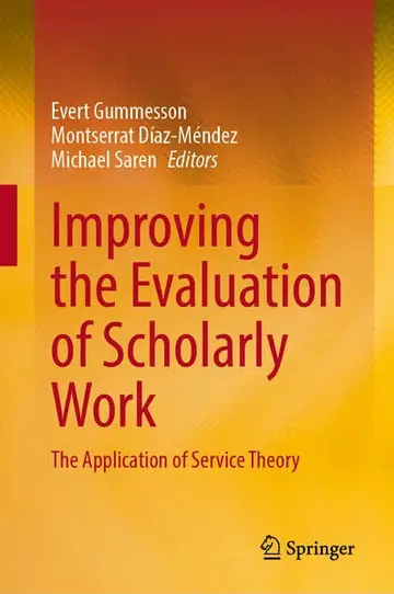 Cover of Improving the Evaluation of Scholarly Work