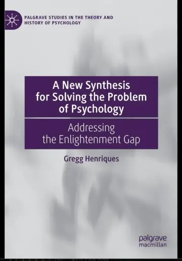 Cover of A New Synthesis for Solving the Problem of Psychology