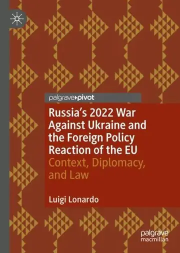 Cover of Russia's 2022 War Against Ukraine and the Foreign Policy Reaction of the EU
