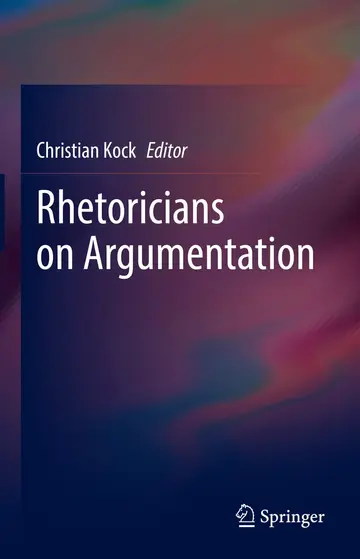 Cover of Rhetoricians on Argumentation
