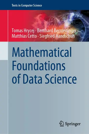 Cover of Mathematical Foundations of Data Science