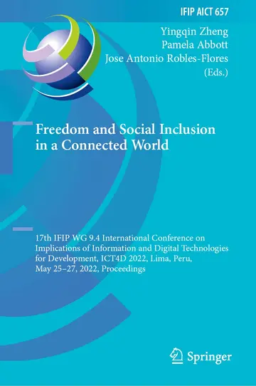 Cover of Freedom and Social Inclusion in a Connected World