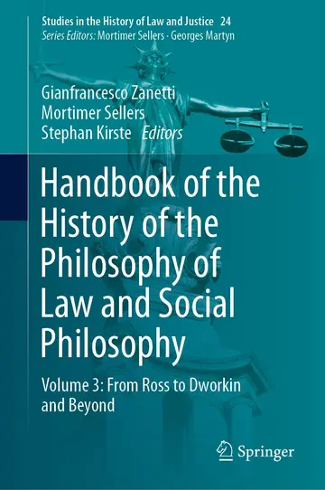 Cover of Handbook of the History of the Philosophy of Law and Social Philosophy