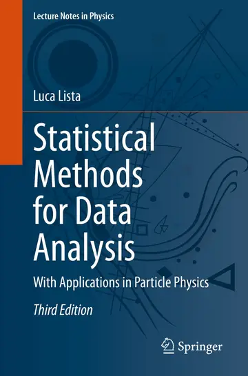 Cover of Statistical Methods for Data Analysis with Applications in Particle Physics 3Ed (Pb 2023)