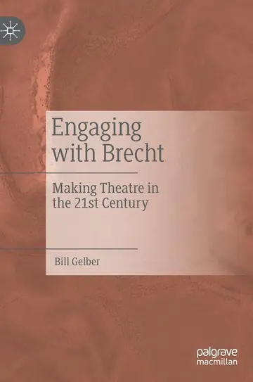Cover of Engaging with Brecht