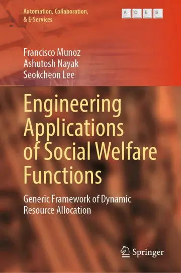 Cover of Engineering Applications of Social Welfare Functions