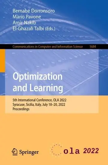 Cover of Optimization and Learning