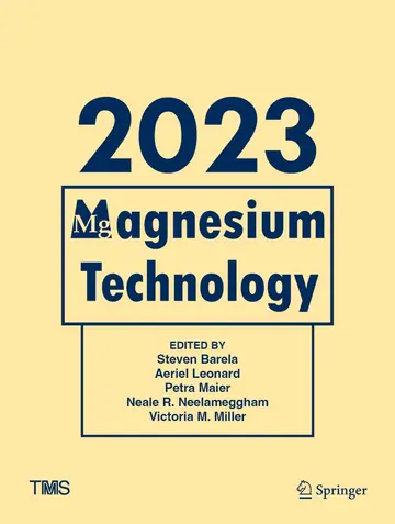 Cover of Magnesium Technology 2023