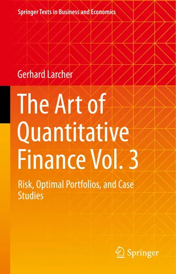 Cover of The Art of Quantitative Finance Vol. 3