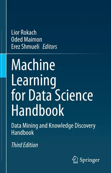 Cover of Machine Learning for Data Science Handbook