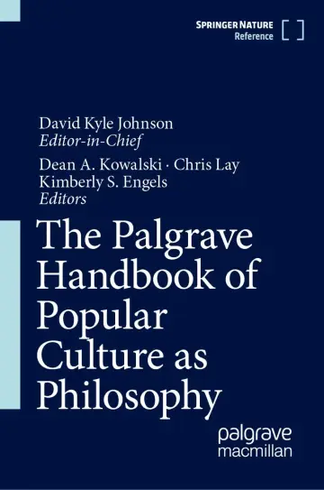 Cover of The Palgrave Handbook of Popular Culture as Philosophy
