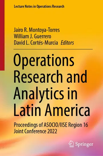Cover of Operations Research and Analytics in Latin America