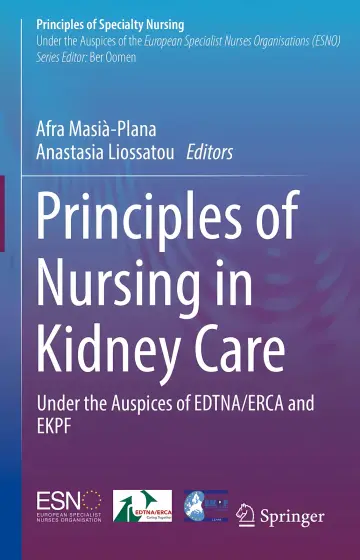 Cover of Principles of Nursing in Kidney Care Under the Auspices of Edtna Erca and Ekpf (Hb 2024)
