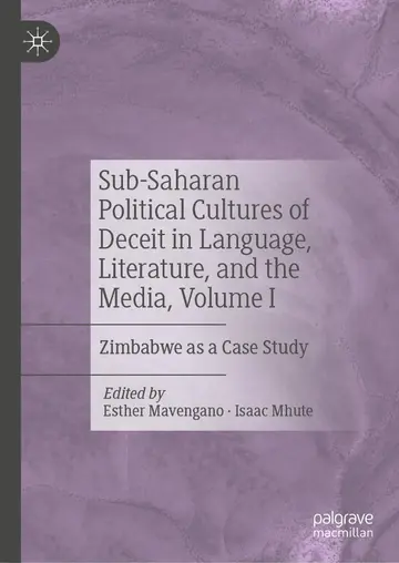Cover of Sub-Saharan Political Cultures of Deceit in Language, Literature, and the Media, Volume I
