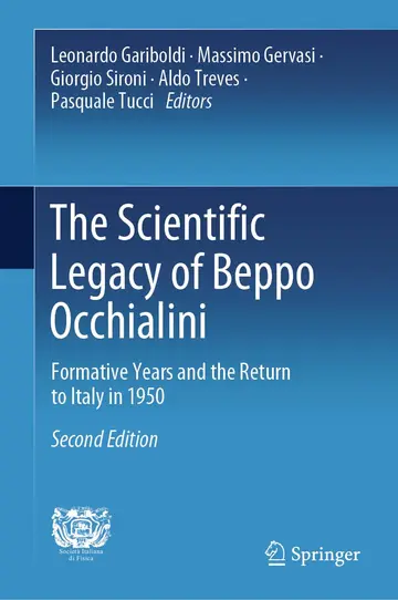 Cover of The Scientific Legacy of Beppo Occhialini