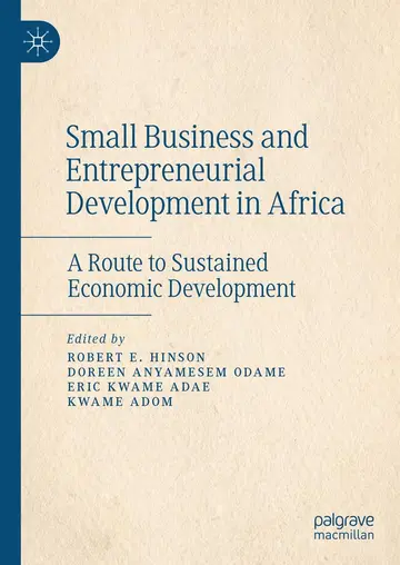 Cover of Small Business and Entrepreneurial Development in Africa