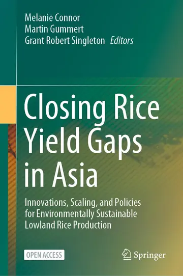 Cover of Closing Rice Yield Gaps in Asia