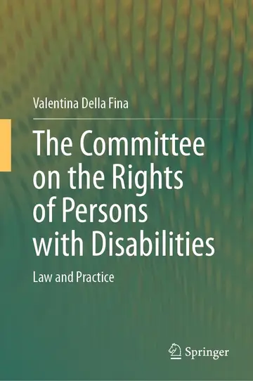 Cover of The Committee on the Rights of Persons with Disabilities