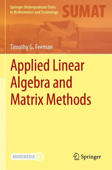 Cover of Applied Linear Algebra and Matrix Methods
