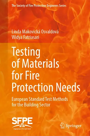 Cover of Testing of Materials for Fire Protection Needs