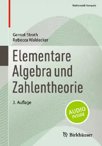 Cover of Elementare Algebra Und Zahlentheorie
