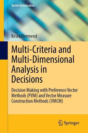 Cover of Multi-Criteria and Multi-Dimensional Analysis in Decisions