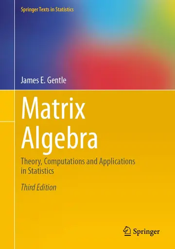 Cover of Matrix Algebra