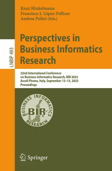 Cover of Perspectives in Business Informatics Research
