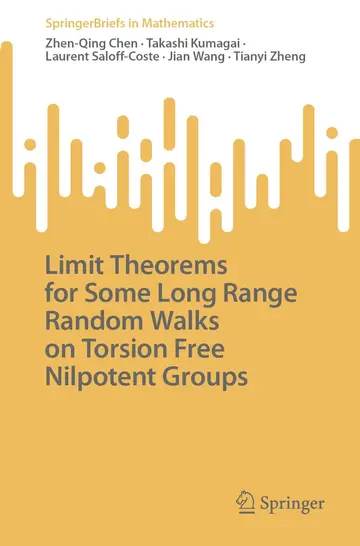 Cover of Limit Theorems for Some Long Range Random Walks on Torsion Free Nilpotent Groups
