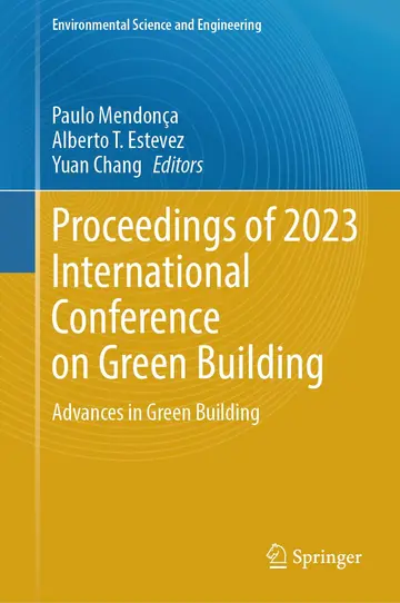 Cover of Proceedings of 2023 International Conference on Green Building